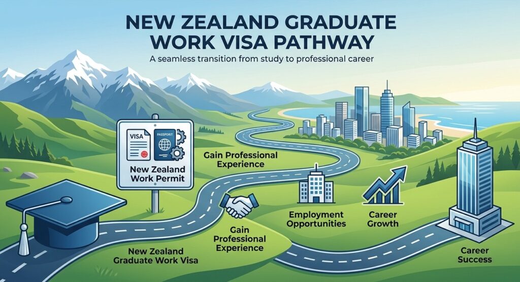 New Zealand Introduces New Graduate Work Visa Pathway for International Students